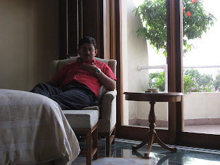 At the Oberoi Bangalore