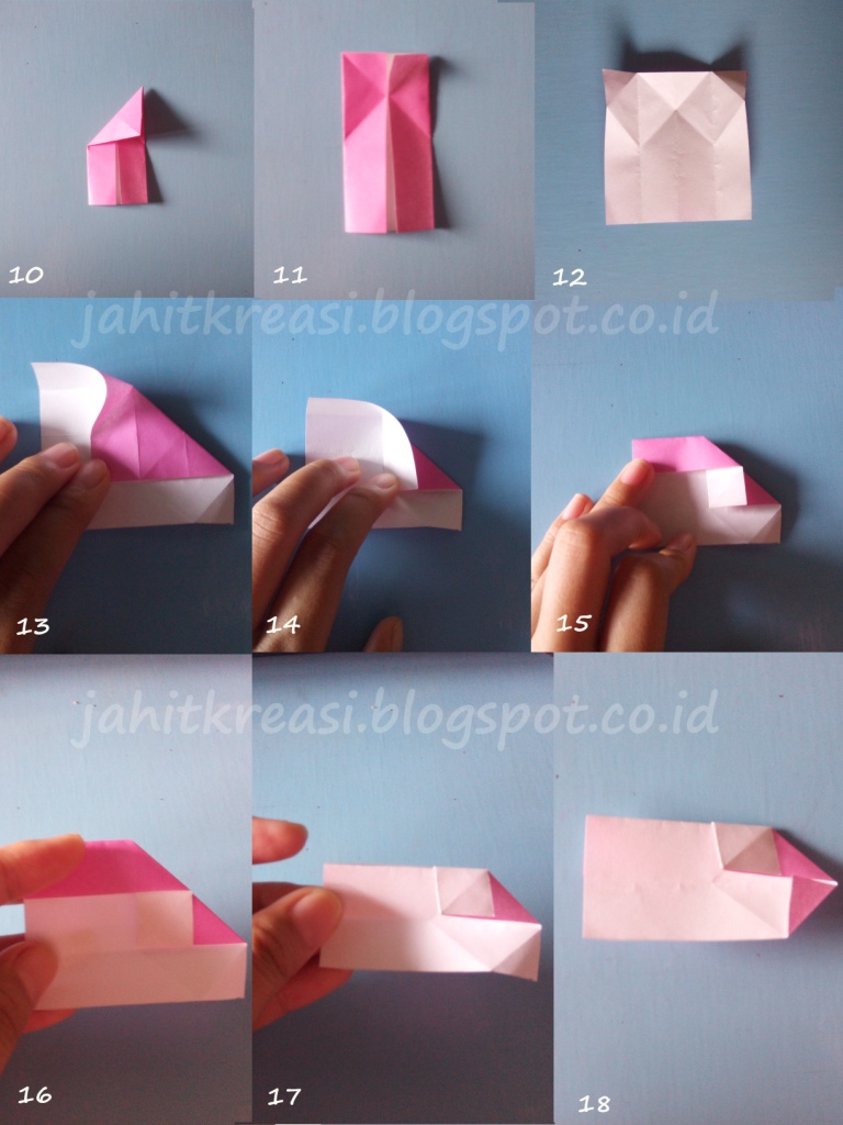  Cara  Membuat  Origami  Bunga  Sakura  Berbagi Tutorial Aneka 