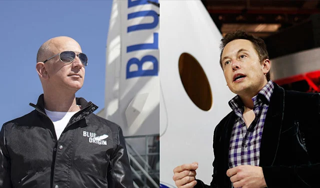 Jeff Bezos vs Elon Musk