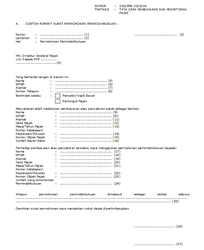 Contoh Formulir Tax Amnesty 2016 - Women's Day