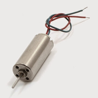 Mini Car Motor RC Aircraft Cylinder 2 Wired Electric Mini Motor 35000RPM DC 3-6V