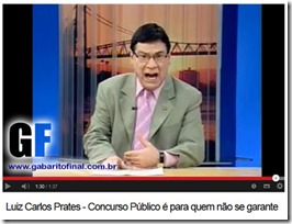 CONCURSO É PRA QUEM NÃO SE GARANTE