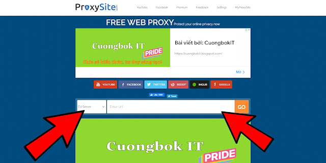 Cách truy cập web nhanh hơn bằng ProxySite