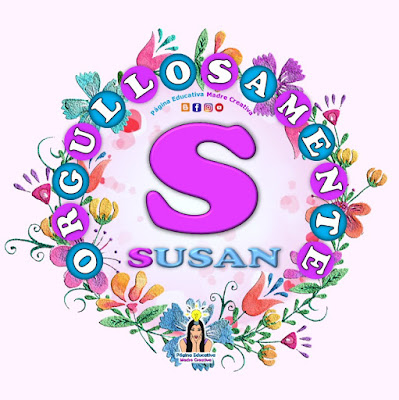 Nombre Susan - Carteles para mujeres - Día de la mujer