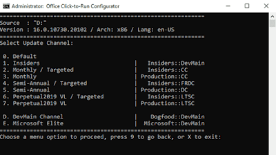 Instructions for installing and enabling the Office 2019 Volume License