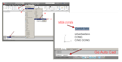 Cara Menyunting Text pada Autocad