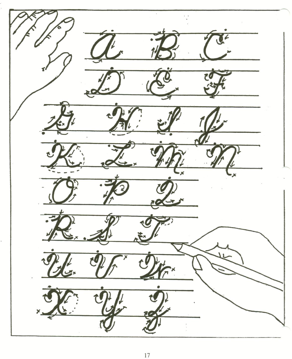 cursive letters for tattoos