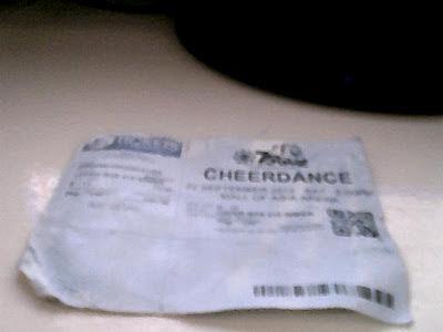 UAAP Cheerdance Competition ticket