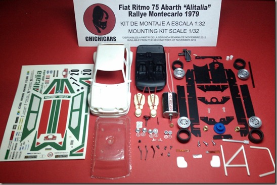 kit Fiat Ritmo 75 Abarth Alitalia 79