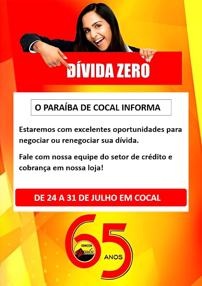 URGENTE: Comunicado Paraíba de Cocal 
