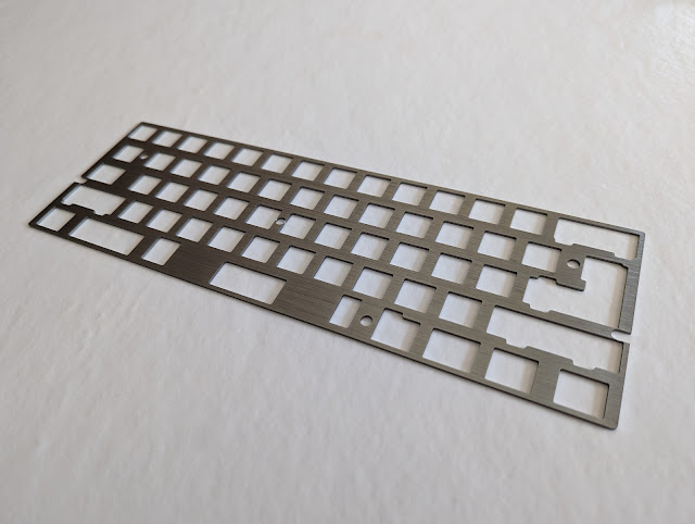 Plate aluminio - montar teclado custom
