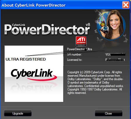CyberLink PowerDirector Ultra 8.00 
Build 2330 + Update to 8.00 Build 2704 (Multilenguaje)