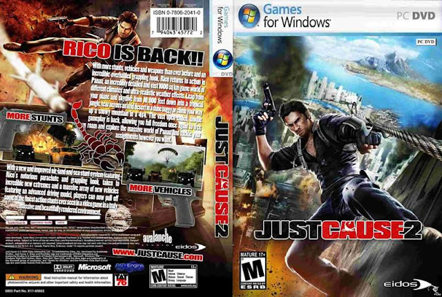 تحميل لعبه الاكشن والمغامرات Just Cause 2 للكمبيوتر برابط واحد من ميديافاير