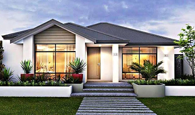 6 Inspirasi Denah Desain  Rumah Minimalis Type 60 Terbaru 