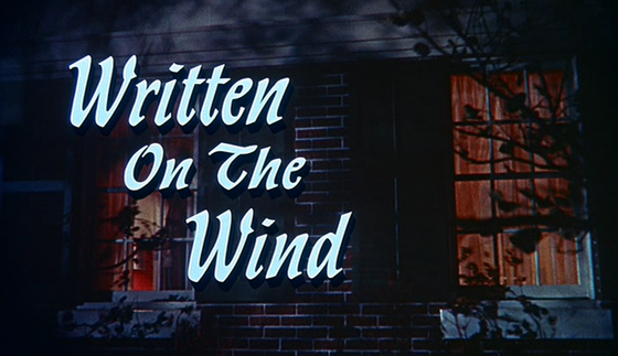 WRITTEN ON THE WIND