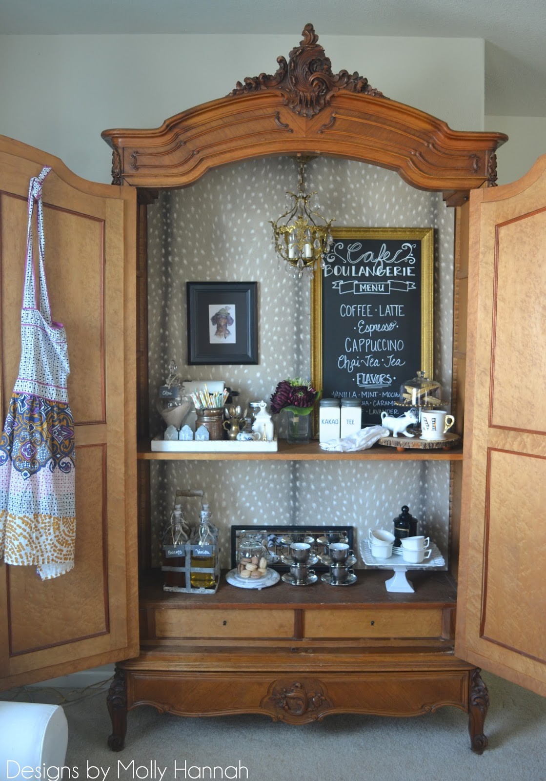 the poor sophisticate: Espresso Bar Armoire Part Two ...