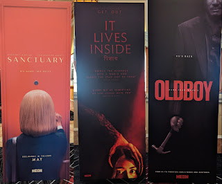 Sanctuary, It Lives Inside, Oldboy posters