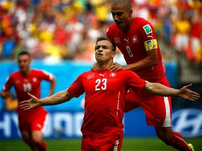 Mundial Brasil 2014 - Honduras 0-3 Suiza. " Shaquiri hizo fácil la victoria y los octavos de final"