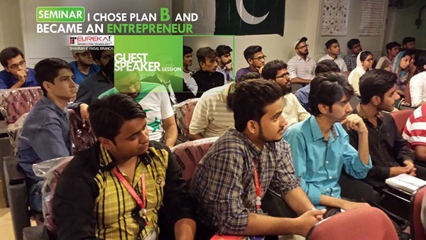 Eureka Pakistan Seminar on Entrepreneurship by Mohammad Mustafa Ahmedzai