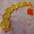 SOLD Rantai Tangan Berkait Duit-duit 8.31g u132 16.5cm 1.8cm 
