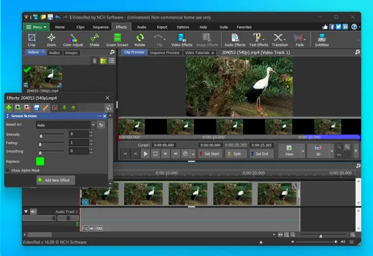 VideoPad Video Editor:  Επεξεργασία και δημιουργία βίντεο  επαγγελματικής ποιότητας 