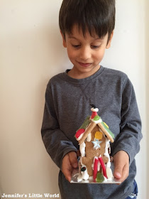 Gingerbread house making kit