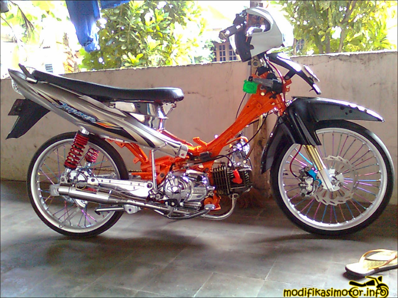 Download Kumpulan 96 Poto Modifikasi Motor Jupiter Z Terbaru Dan