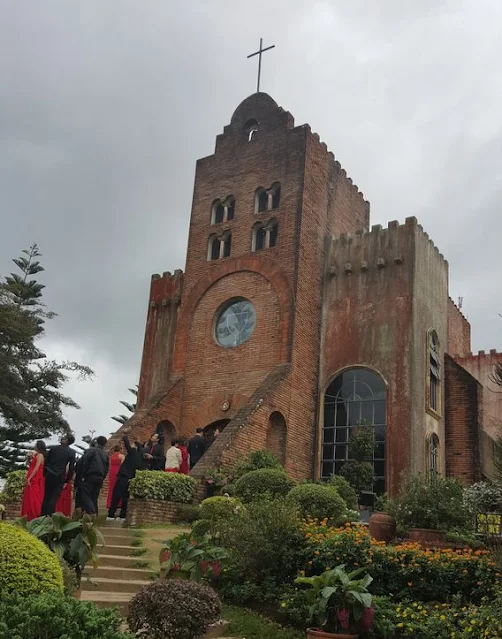 Façade of Caleruega Church