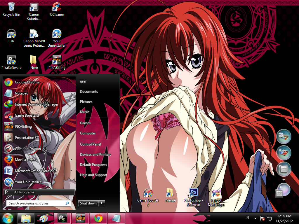 Rias Gremory Hd Wallpaper | PicsWallpaper.com