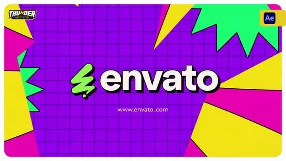 Videohive Comical Burst Logo Reveal 55879631 - GraphicsMarket.net
