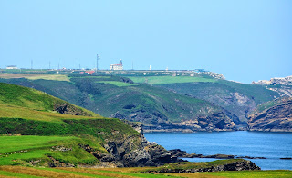 Luanco-Bañugues, vista del cabo Peñas