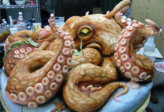 Octopus cake from www.cakechooser.com