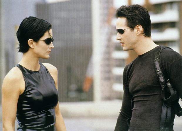 Matrix 4 - Keanu Reeves and Carrie-Anne