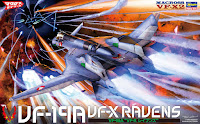 Hasegawa 1/48 VF-19A 'VF-X RAVENS' (65873) English Color Guide & Paint Conversion Chart