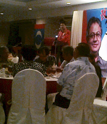  YB for Padungan Dominique Ng giving his speech 22nd Aug 2010 Tonight 