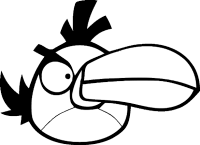 Angry Bird Coloring Pages