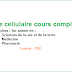 Biologie cellulaire cours PDF 