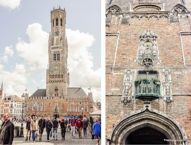 Torre Belfort em Bruges