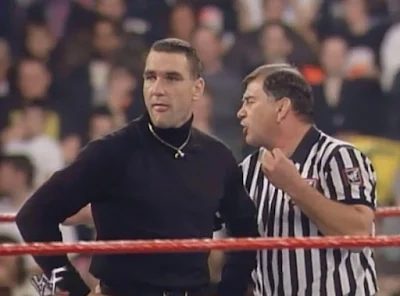 WWE / WWF Capital Carnage 1998 - Referee Gerald Brisco told Vinnie Jones he had to leave