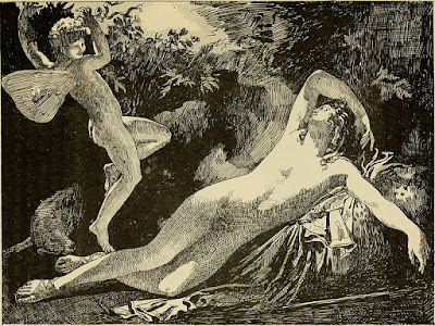 Homossexualidade na Grécia Antiga - Homossexualidade na Mitologia Grega - Erotes - O Sono de Endímion (1791), de Anne-Louis Girodet