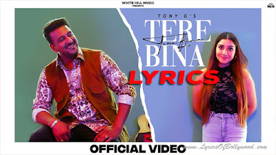 Tere Bina Song Lyrics | Tony G | Muskan Verma | Dinesh DK