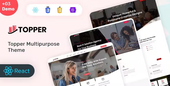 Best Education Learning & Agency React Theme