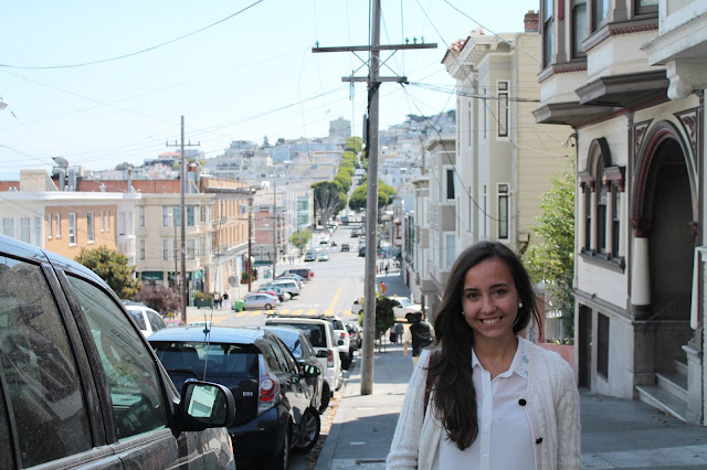 Spaniard in a random street in San Francisco