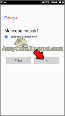 lupa kata sandi gmail hp android