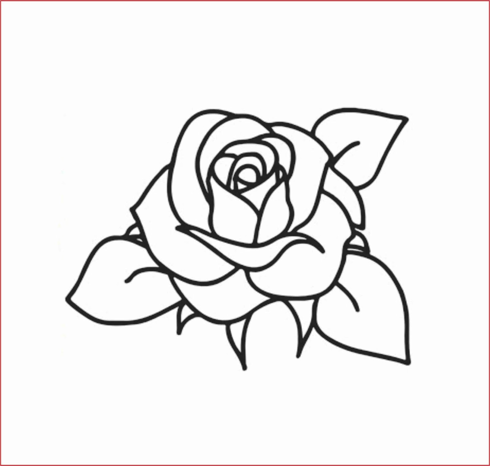 30 Gambar Sketsa  Bunga  Mudah  Bunga  Matahari Mawar  