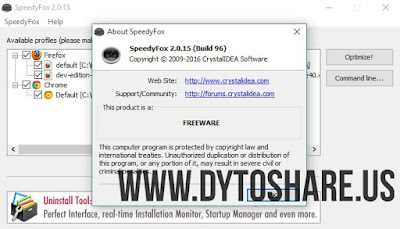 SpeedyFox 2.0.15 Build 96