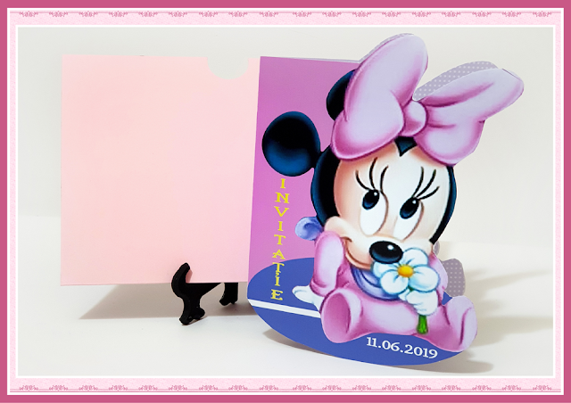 invitatii botez minnie mouse