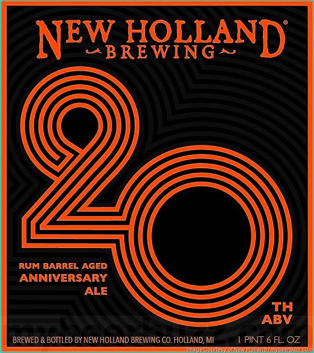 New Holland - 20 Rum Barrel-Aged Anniversary Ale