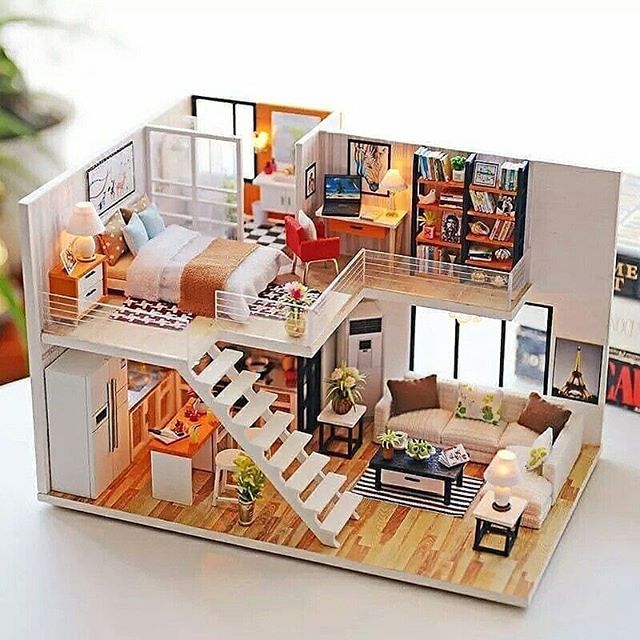 Gambar Denah Rumah Unik  Minimalis 2 Kamar Bikin Betah 