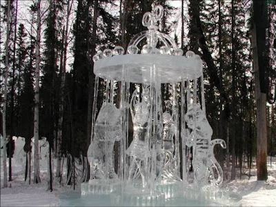 Fairbanks Ice Festival, Fairbanks , Alaska !